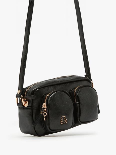 Cross Body Tas Bright Lulu castagnette Zwart bright WESTON ander zicht 2